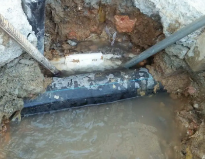 黎平测漏水之水管漏水